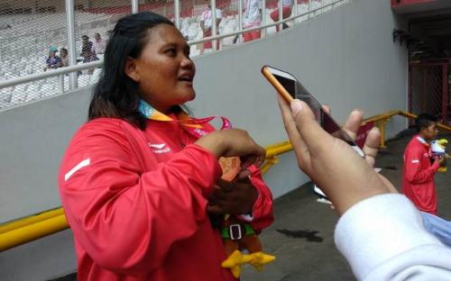 Pecahkan Rekor Pribadi Beri Medali Pertama Indonesia di Asian Para Games 2022, Suparni Yati Bangga: Okezone Sports